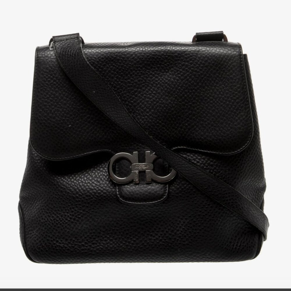 Salvatore Ferragamo  Gancini Shoulder Bag